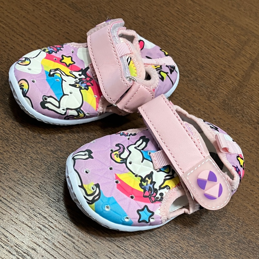 Toddler Unicorn Rainbow Star Centipede Demon Water Shoes